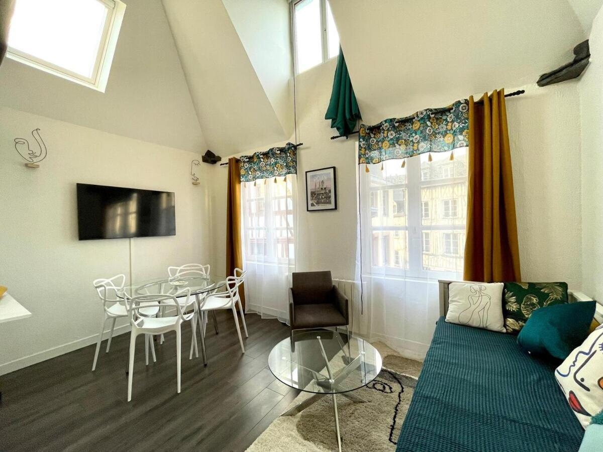 Le 1731, Rouen Coeur D'Histoire, Superbe Duplex Διαμέρισμα Εξωτερικό φωτογραφία